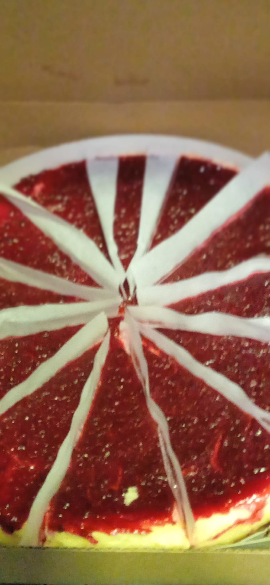 Frambuazlı cheesecake